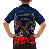 Anzac Day Aussie Mix Maori In Memories Hawaiian Shirt LT7 - Polynesian Pride