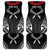 Personalized Talofa Samoa Car Mats Ulafala With Toa Nifo'oti - Black