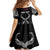 Personalized Talofa Samoa Family Matching Mermaid Dress and Hawaiian Shirt Ulafala With Toa Nifo'oti - Black