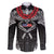 Personalized Talofa Samoa Family Matching Mermaid Dress and Hawaiian Shirt Ulafala With Toa Nifo'oti - Black