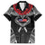 Personalized Talofa Samoa Family Matching Puletasi and Hawaiian Shirt Ulafala With Toa Nifo'oti - Black