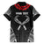 Personalized Talofa Samoa Family Matching Puletasi and Hawaiian Shirt Ulafala With Toa Nifo'oti - Black