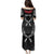 Personalized Talofa Samoa Family Matching Puletasi and Hawaiian Shirt Ulafala With Toa Nifo'oti - Black