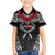 Personalized Talofa Samoa Family Matching Puletasi and Hawaiian Shirt Ulafala With Toa Nifo'oti - Black