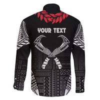 Personalized Talofa Samoa Family Matching Summer Maxi Dress and Hawaiian Shirt Ulafala With Toa Nifo'oti - Black