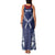 Personalized Talofa Samoa Family Matching Tank Maxi Dress and Hawaiian Shirt Ulafala With Toa Nifo'oti - Blue
