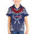Personalized Talofa Samoa Family Matching Tank Maxi Dress and Hawaiian Shirt Ulafala With Toa Nifo'oti - Blue