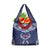 Personalized Talofa Samoa Grocery Bag Ulafala With Toa Nifo'oti - Blue