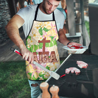 Samoa AIGA Floral Theme Apron Always In God's Arms LT7 - Polynesian Pride