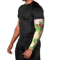 Samoa AIGA Floral Theme Arm Sleeves Always In God's Arms LT7 - Polynesian Pride