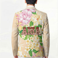 Samoa AIGA Floral Theme Blazer Always In God's Arms LT7 - Polynesian Pride