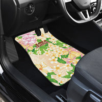 Samoa AIGA Floral Theme Car Mats Always In God's Arms LT7 - Polynesian Pride