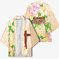 Samoa AIGA Floral Theme Kimono Always In God's Arms LT7 - Polynesian Pride