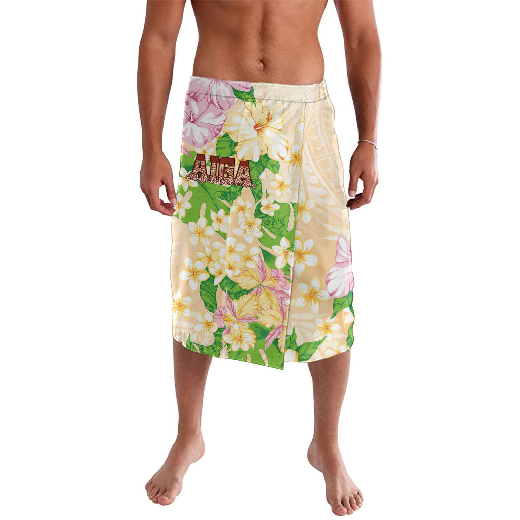 Samoa AIGA Floral Theme Lavalava Always In God's Arms LT7 Multicolor - Polynesian Pride