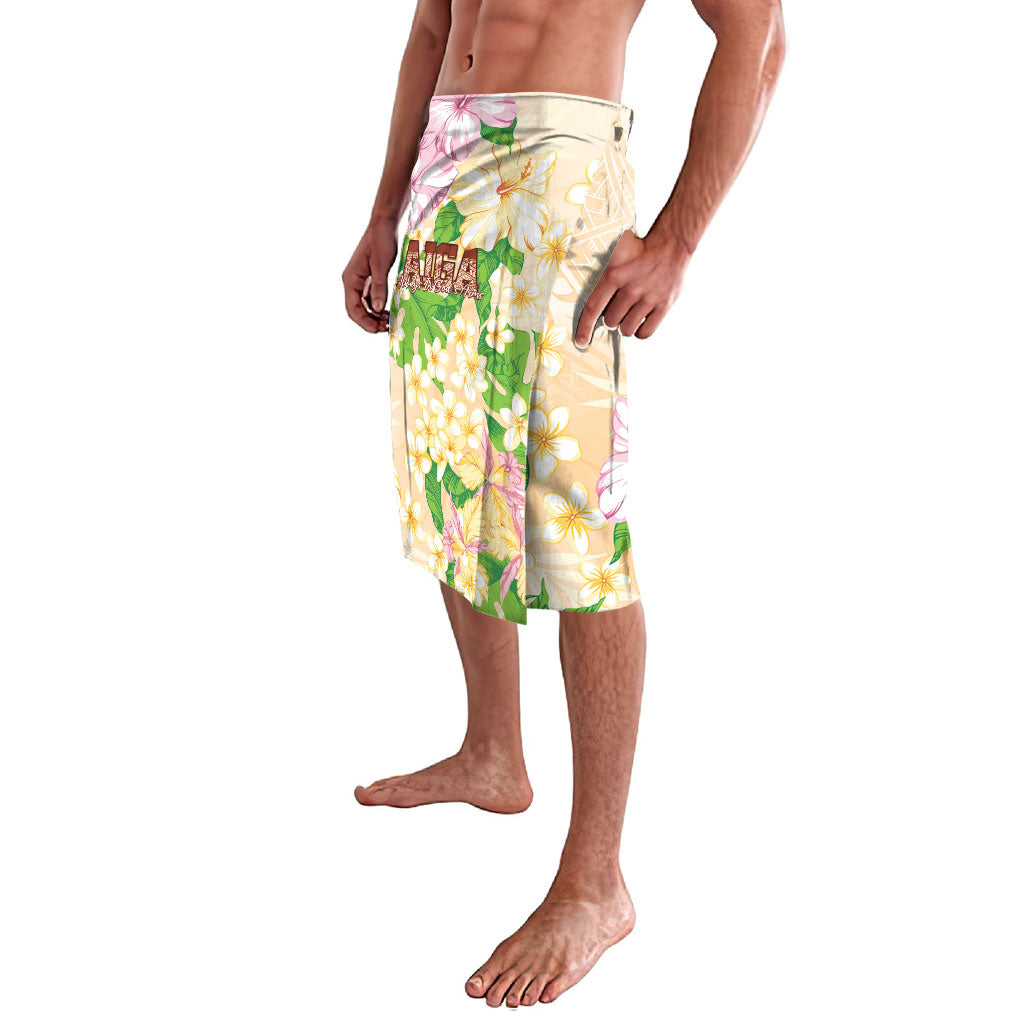 Samoa AIGA Floral Theme Lavalava Always In God's Arms LT7 - Polynesian Pride