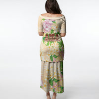 Samoa AIGA Floral Theme Puletasi Always In God's Arms LT7 - Polynesian Pride