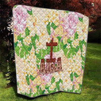 Samoa AIGA Floral Theme Quilt Always In God's Arms LT7 - Polynesian Pride