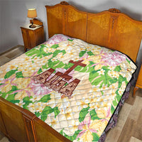 Samoa AIGA Floral Theme Quilt Always In God's Arms LT7 - Polynesian Pride