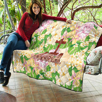 Samoa AIGA Floral Theme Quilt Always In God's Arms LT7 - Polynesian Pride