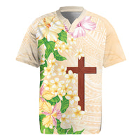 Samoa AIGA Floral Theme Rugby Jersey Always In God's Arms LT7 Multicolor - Polynesian Pride