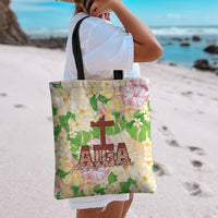 Samoa AIGA Floral Theme Tote Bag Always In God's Arms LT7 - Polynesian Pride
