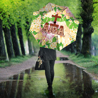 Samoa AIGA Floral Theme Umbrella Always In God's Arms