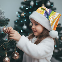 Pasifika Samoa Siapo Malu Tattoo Inspired Christmas Santa Hat Fa'afafine Rainbow Theme LT7 - Polynesian Pride