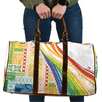 Pasifika Samoa Siapo Malu Tattoo Inspired Travel Bag Fa'afafine Rainbow Theme LT7 Multicolor - Polynesian Pride