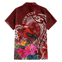 Personalized Samoa Meri Krisimasi Family Matching Off Shoulder Maxi Dress and Hawaiian Shirt Segasegamau'u Mix Siapo LT7 - Polynesian Pride