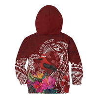Personalized Samoa Meri Krisimasi Kid Hoodie Segasegamau'u Mix Siapo