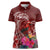 Personalized Samoa Meri Krisimasi Women Polo Shirt Segasegamau'u Mix Siapo