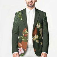 Aloha Hawaii Ipu Gourd Mix Maile Lei Blazer Sage Green LT7 - Polynesian Pride