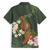 Aloha Hawaii Ipu Gourd Mix Maile Lei Hawaiian Shirt Sage Green LT7 - Polynesian Pride