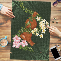 Aloha Hawaii Ipu Gourd Mix Maile Lei Puzzle Sage Green LT7 Sage Green - Polynesian Pride