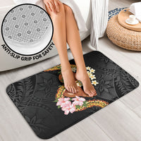Aloha Hawaii Ipu Gourd Mix ʻĀkulikuli Lei Bathroom Set Obsidian Black LT7 - Polynesian Pride