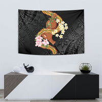 Aloha Hawaii Ipu Gourd Mix ʻĀkulikuli Lei Tapestry Obsidian Black LT7 - Polynesian Pride