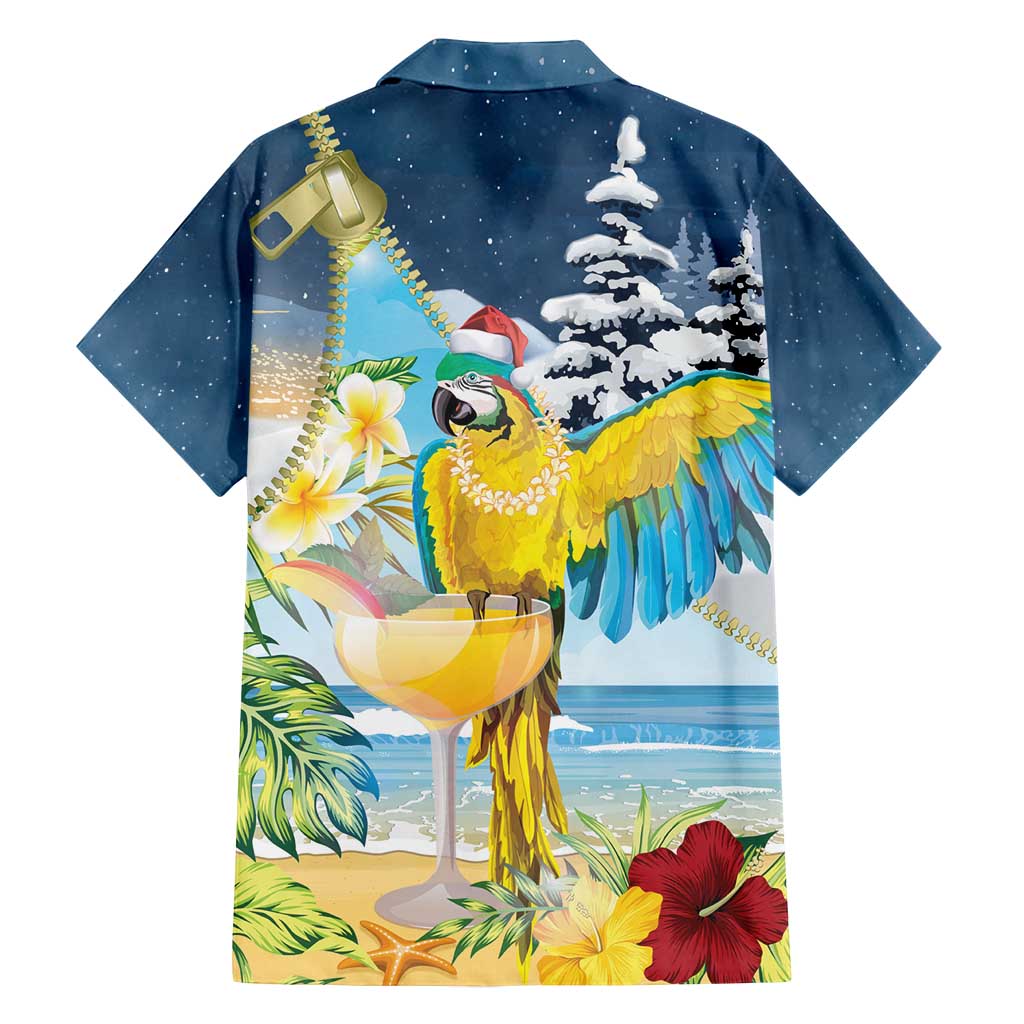 Funny Tropical Christmas Family Matching Off Shoulder Maxi Dress and Hawaiian Shirt Tis The Season To Get Tipsy LT7 - Polynesian Pride