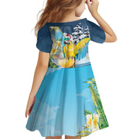 Funny Tropical Christmas Family Matching Off Shoulder Short Dress and Hawaiian Shirt Tis The Season To Get Tipsy LT7 - Polynesian Pride