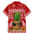 Hawaii Pineapple Christmas Family Matching Off Shoulder Maxi Dress and Hawaiian Shirt Mele Kalikimaka LT7 - Polynesian Pride