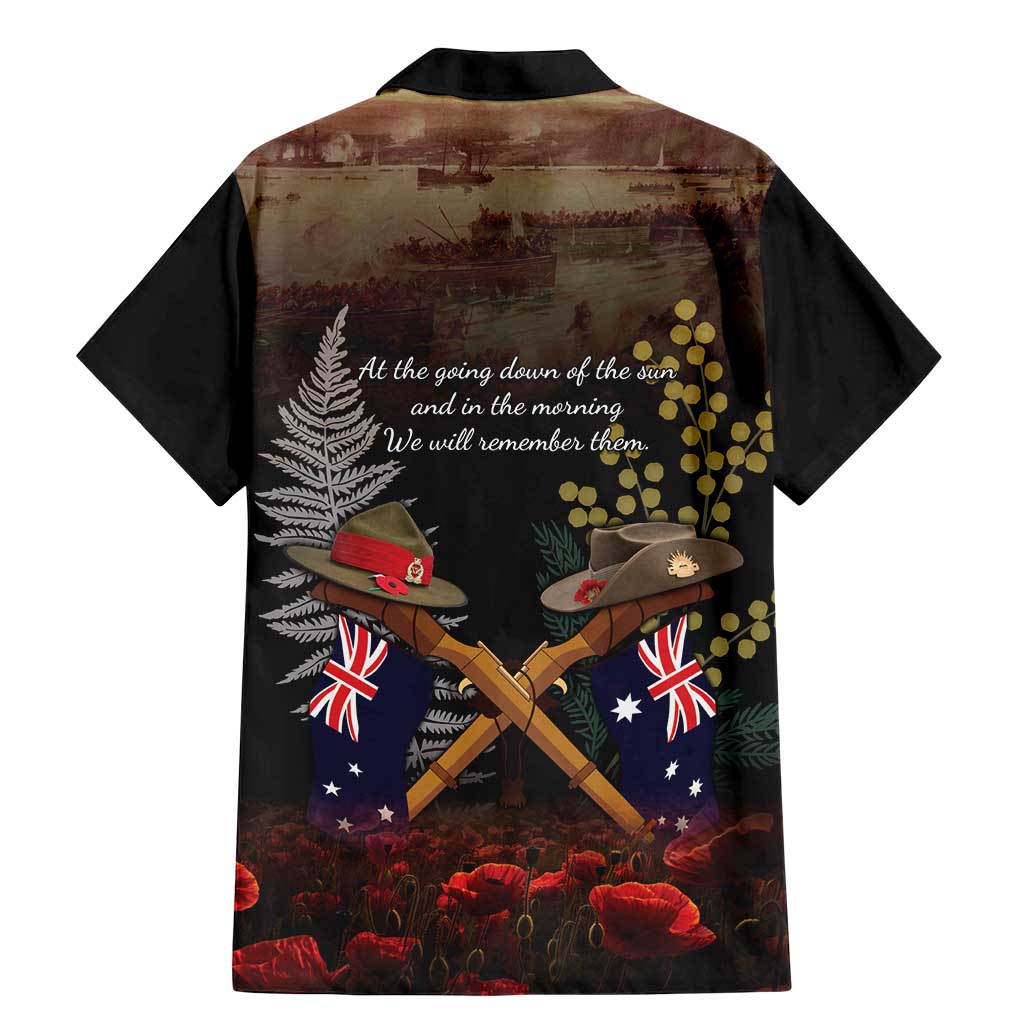 Australia - New Zealand ANZAC Family Matching Mermaid Dress and Hawaiian Shirt Gallipoli ANZAC Cove Landing LT7 - Polynesian Pride