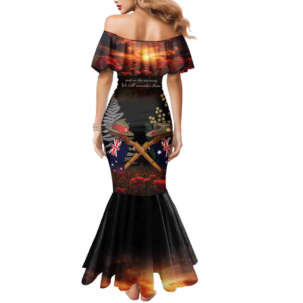 Australia - New Zealand ANZAC Mermaid Dress Gallipoli ANZAC Cove Landing LT7 - Polynesian Pride