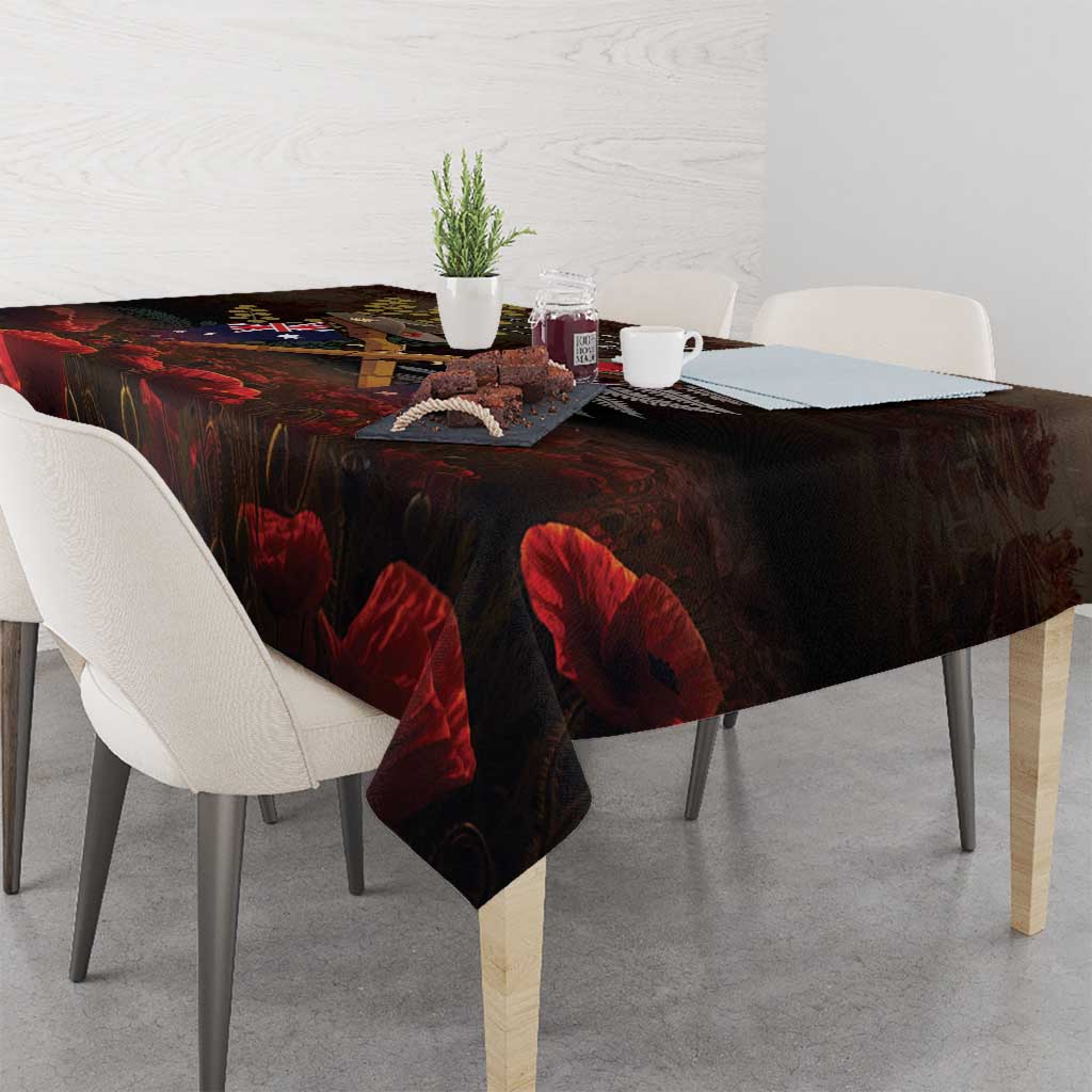 Australia - New Zealand ANZAC Tablecloth Gallipoli ANZAC Cove Landing