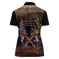 Australia - New Zealand ANZAC Women Polo Shirt Gallipoli ANZAC Cove Landing LT7 - Polynesian Pride