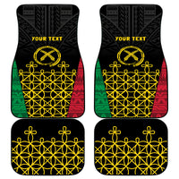 Vanuatu Indipendens Dei Car Mats Tribal Sand Drawing