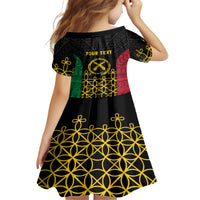 Vanuatu Indipendens Dei Family Matching Long Sleeve Bodycon Dress and Hawaiian Shirt Tribal Sand Drawing LT7 - Polynesian Pride