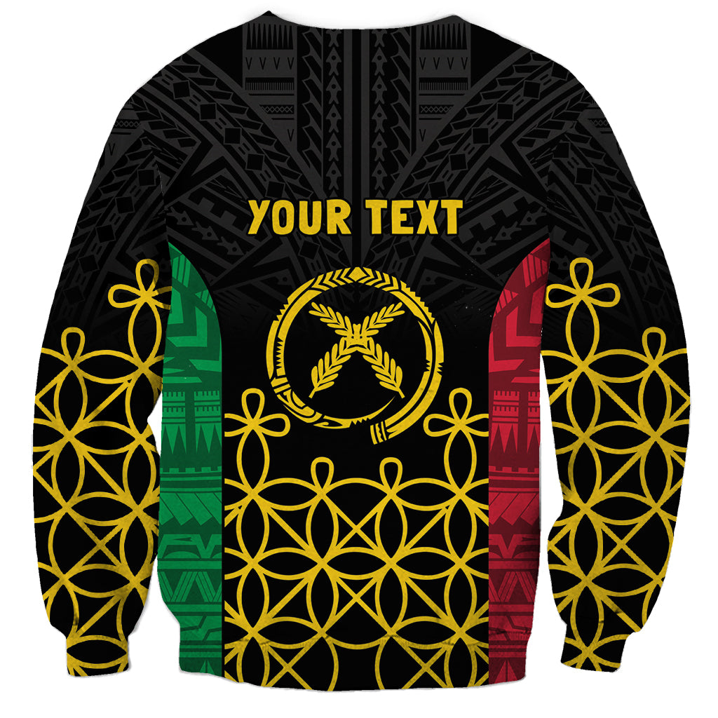 Vanuatu Indipendens Dei Sweatshirt Tribal Sand Drawing