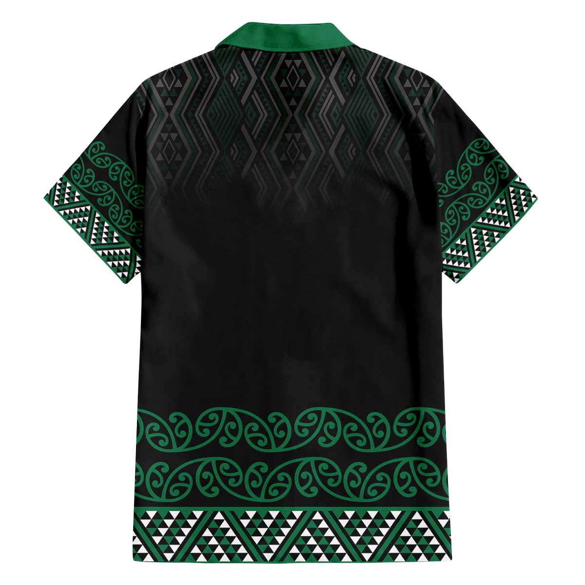 Maori Taniko Patterns Family Matching Off The Shoulder Long Sleeve Dress and Hawaiian Shirt Pounamu Niho Taniwha Mix Paatiki Motifs LT7 - Polynesian Pride