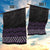Maori Taniko Patterns Garden Flag Purple Niho Taniwha Mix Paatiki Motifs