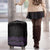 Maori Taniko Patterns Luggage Cover Purple Niho Taniwha Mix Paatiki Motifs