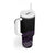 Maori Taniko Patterns Tumbler With Handle Purple Niho Taniwha Mix Paatiki Motifs